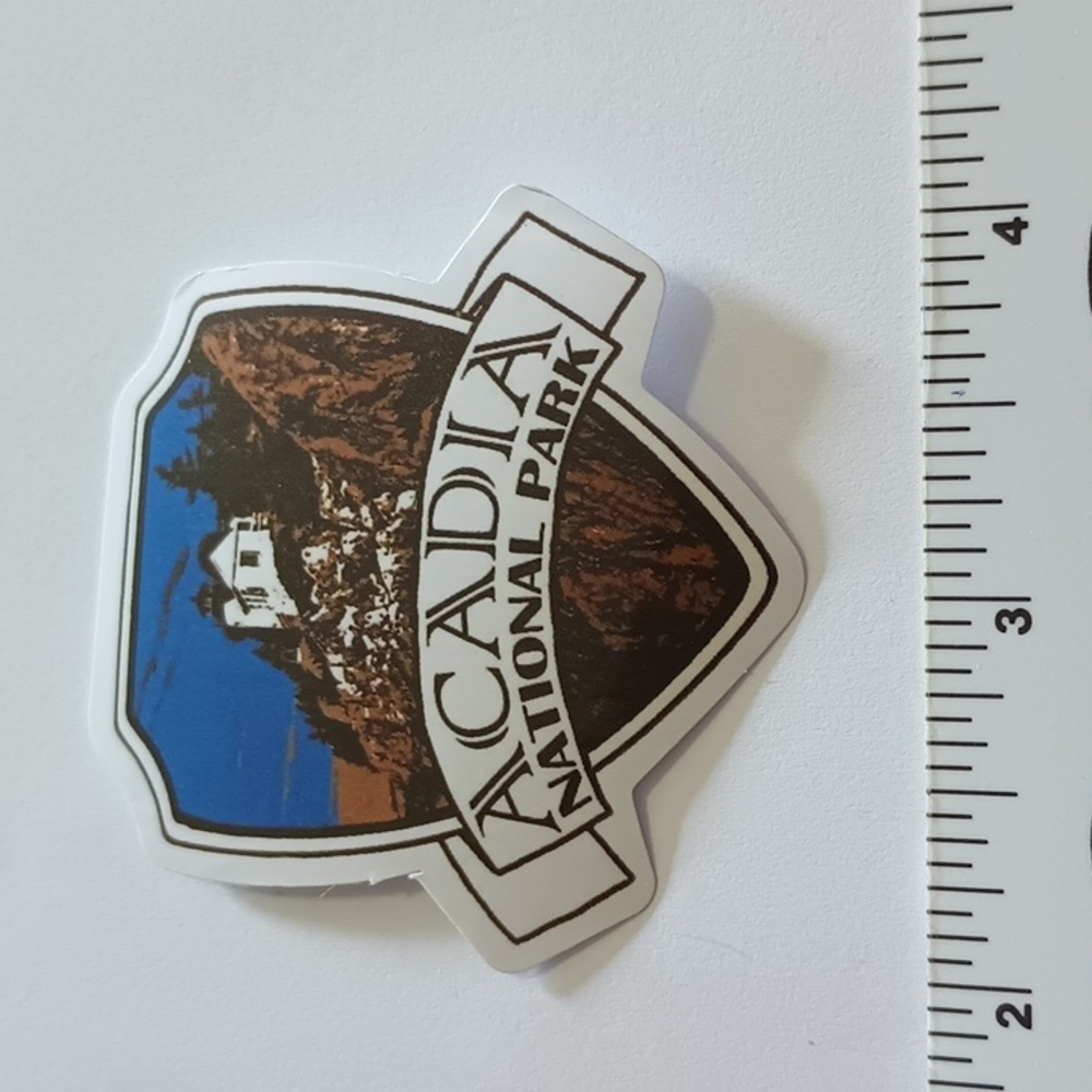 10/$10 National Park Phone Water Bottle Laptop Tablet Sticker Decal Acadia Maine